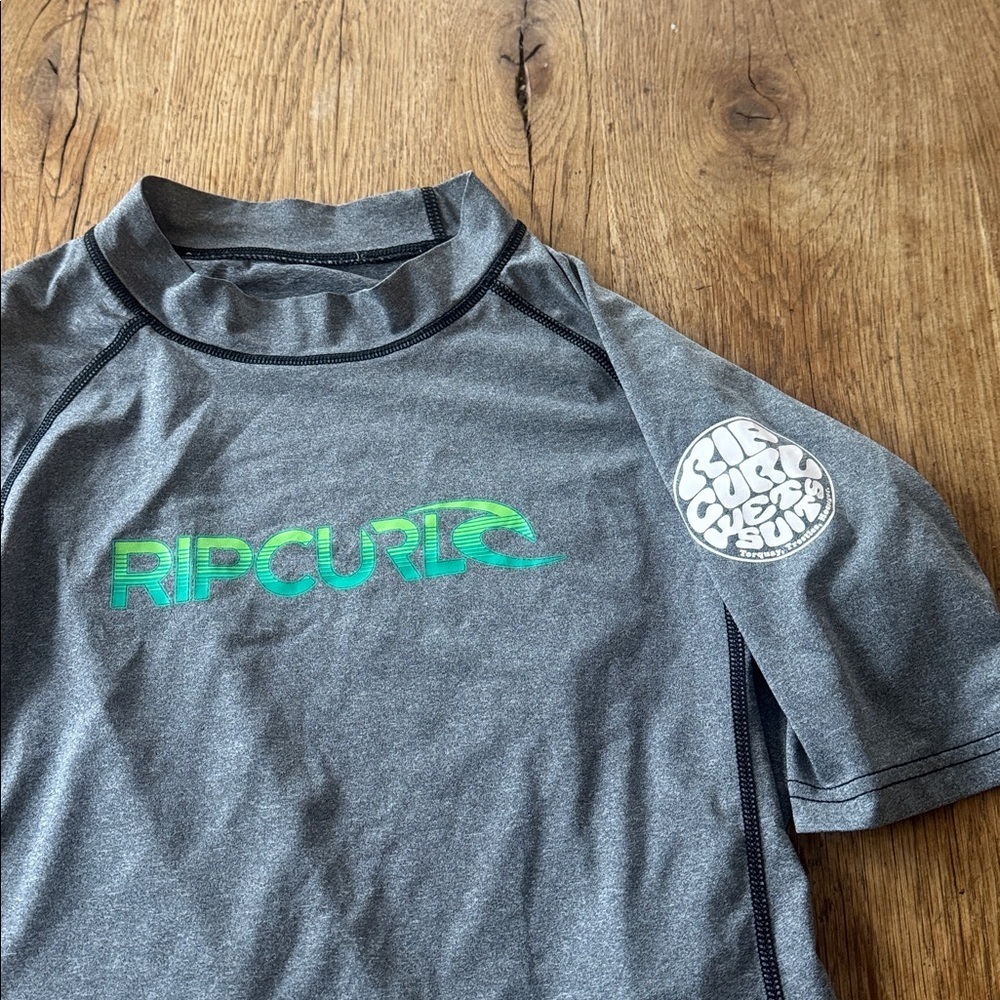 Rip Curl Mens Rip Curl Classic Rash Guard - Picture 2 of 6